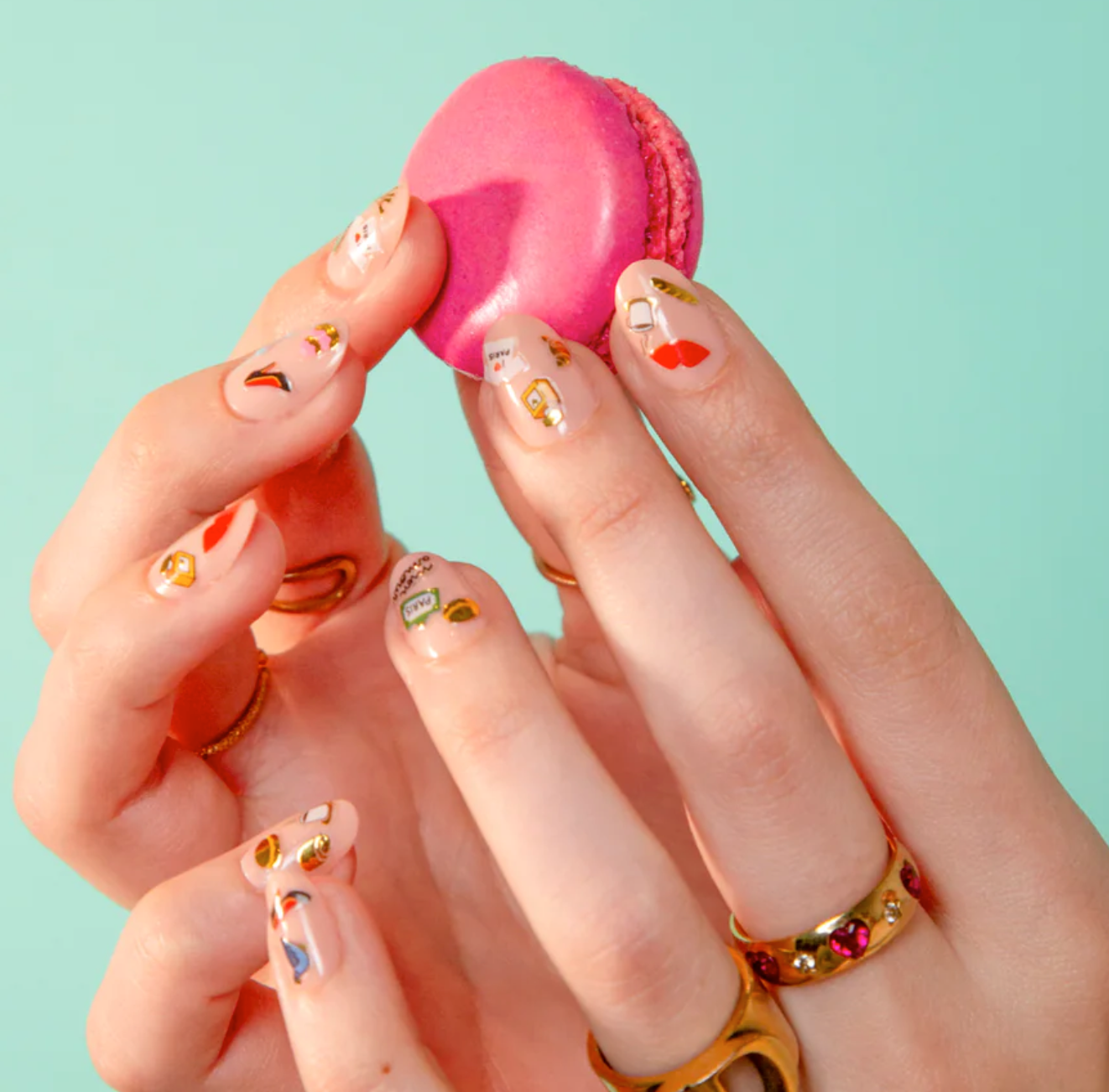 OMY Nails stickers - Paris