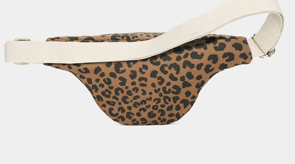 Sac banane Olivia - Léopard cannelle