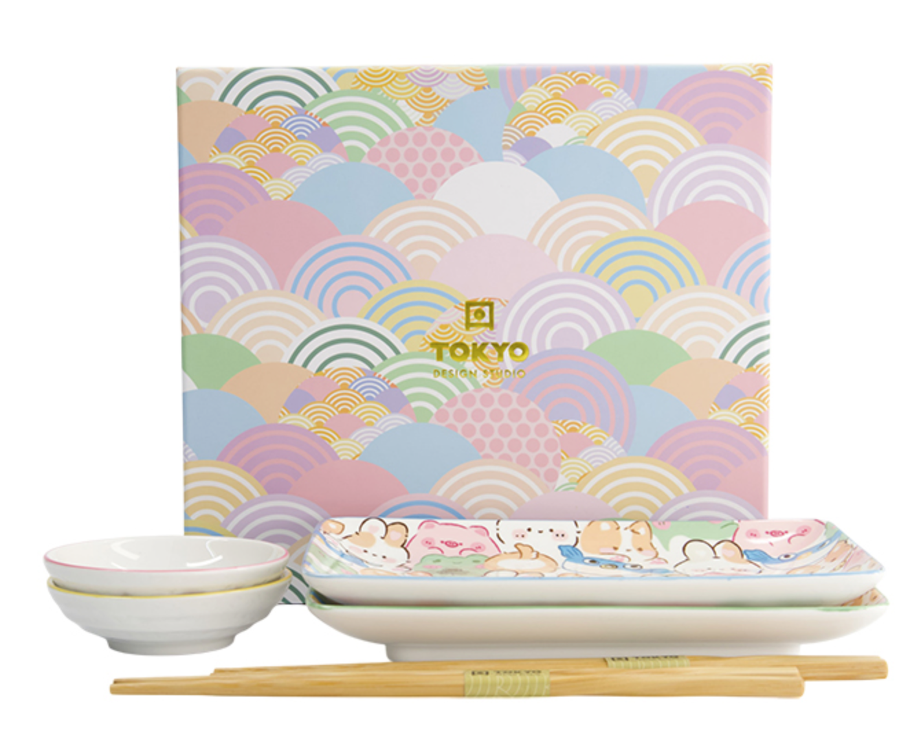 Coffret Sushi - Kawaii Animals