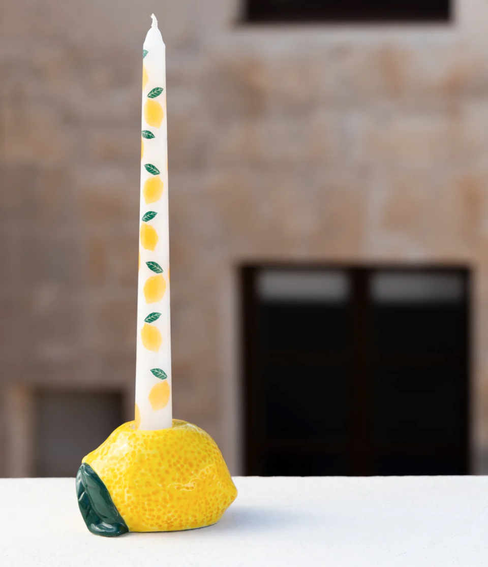 Pack de 2 bougies lemon