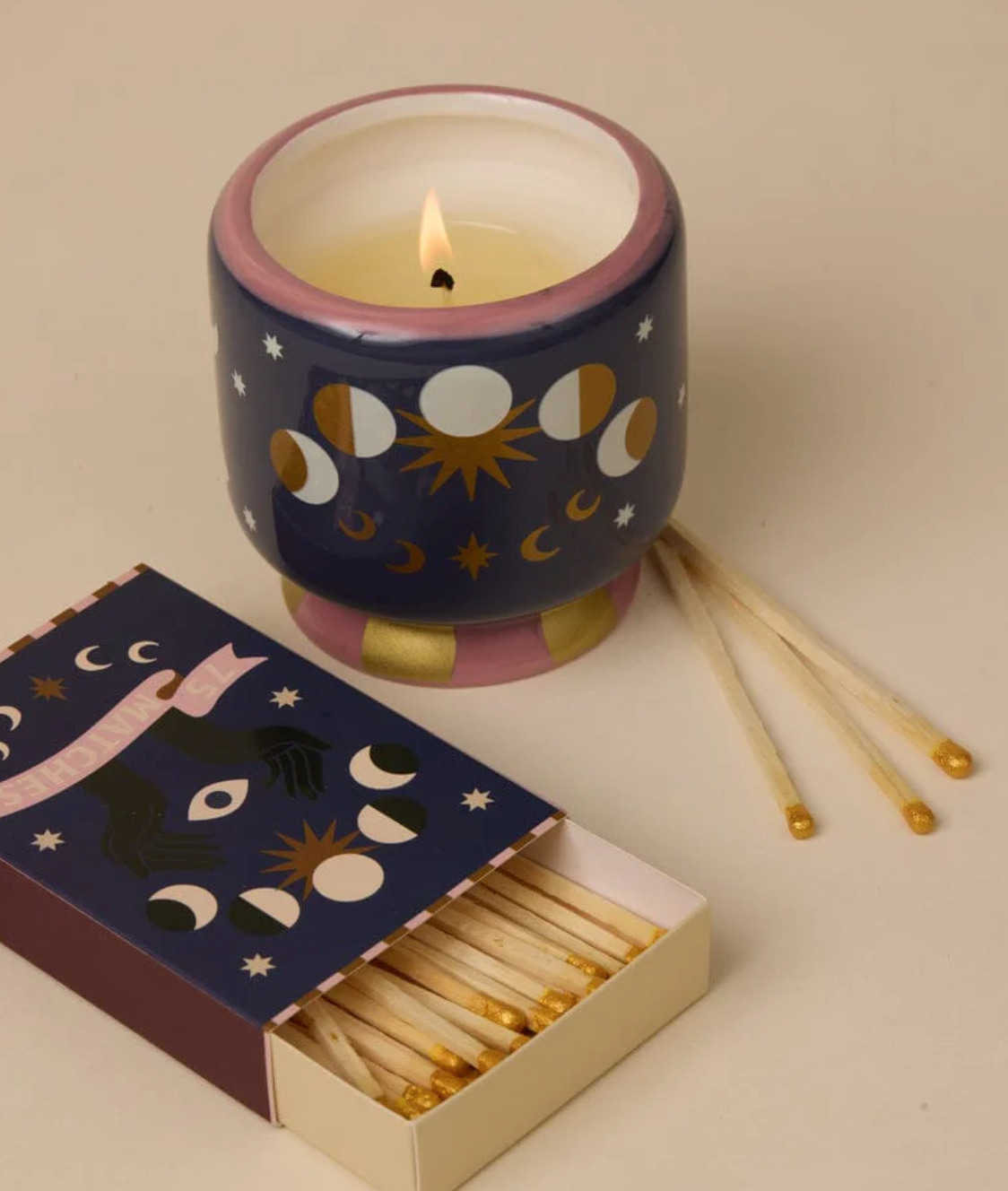 Bougie parfumée Adopo - Jasmin et rose