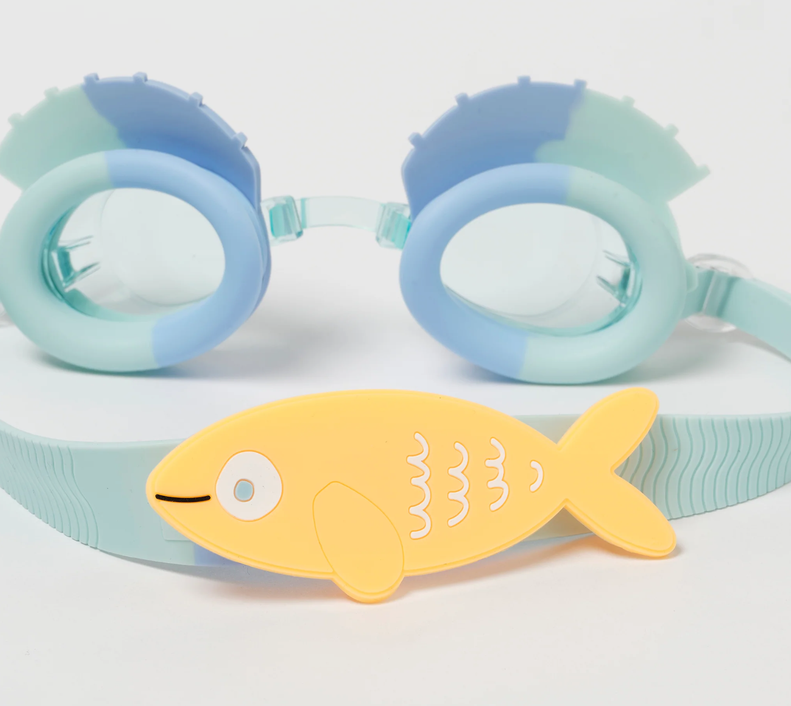 Sunnylife Lunettes de piscine enfant - Finn the fish blue