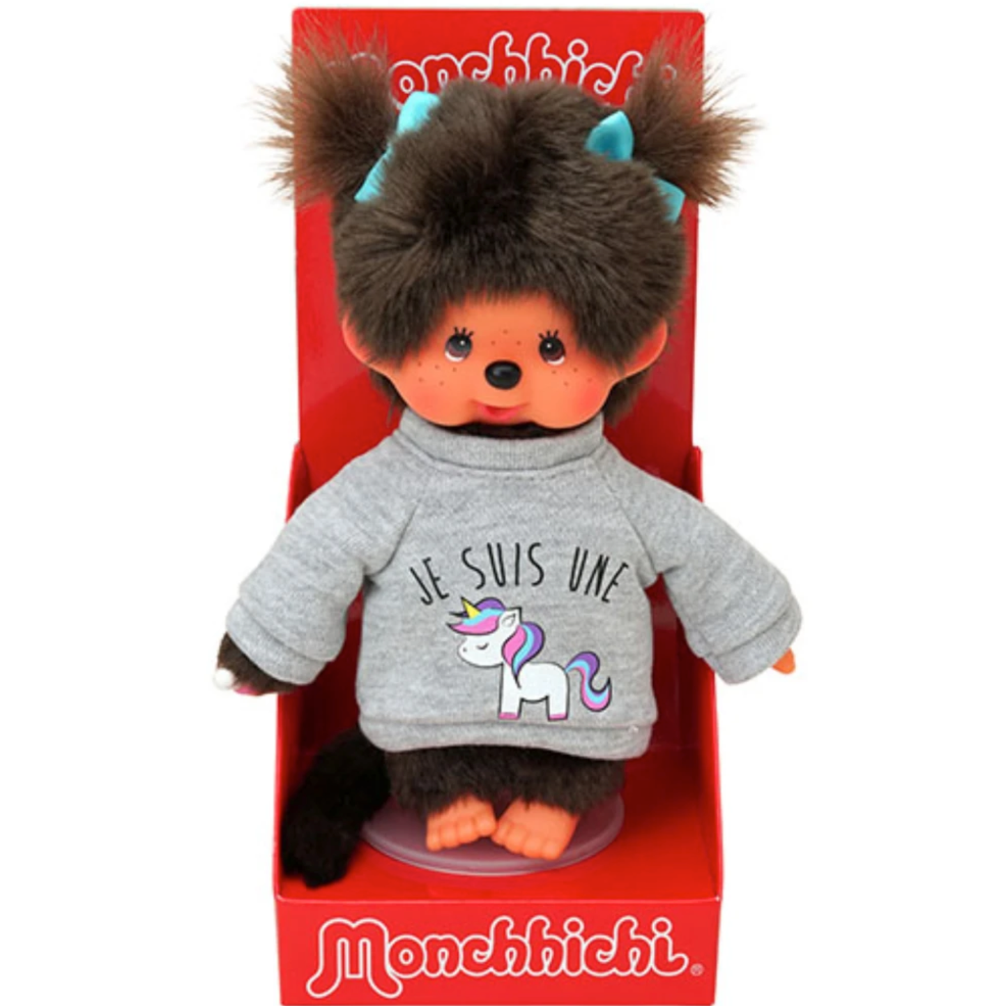 Peluche Monchhichi Licorne