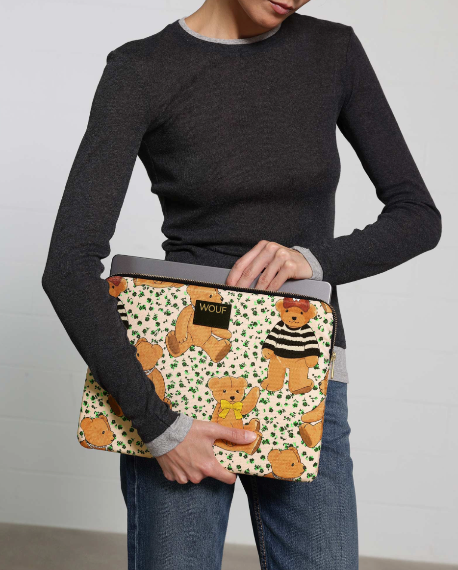 Wouf Housse Ordinateur 13''-14'' - Cute