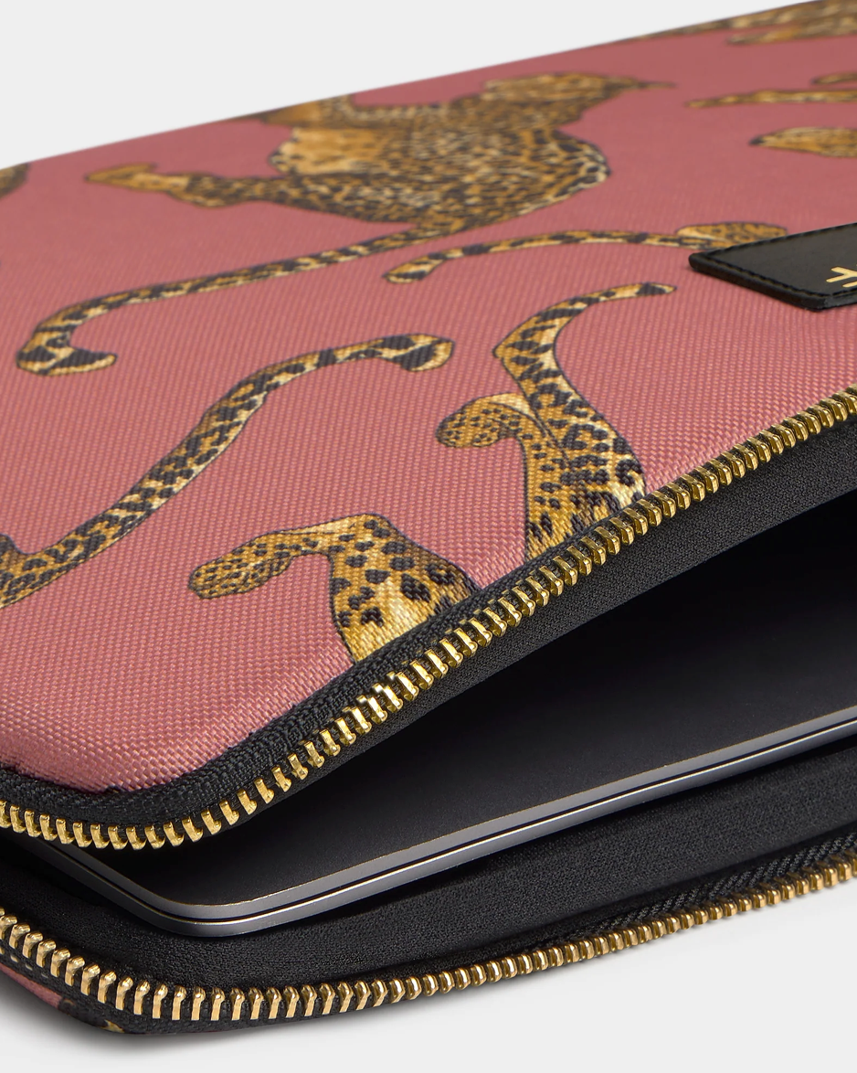 Wouf Housse Ordinateur 13''-14'' - Blush Leopard