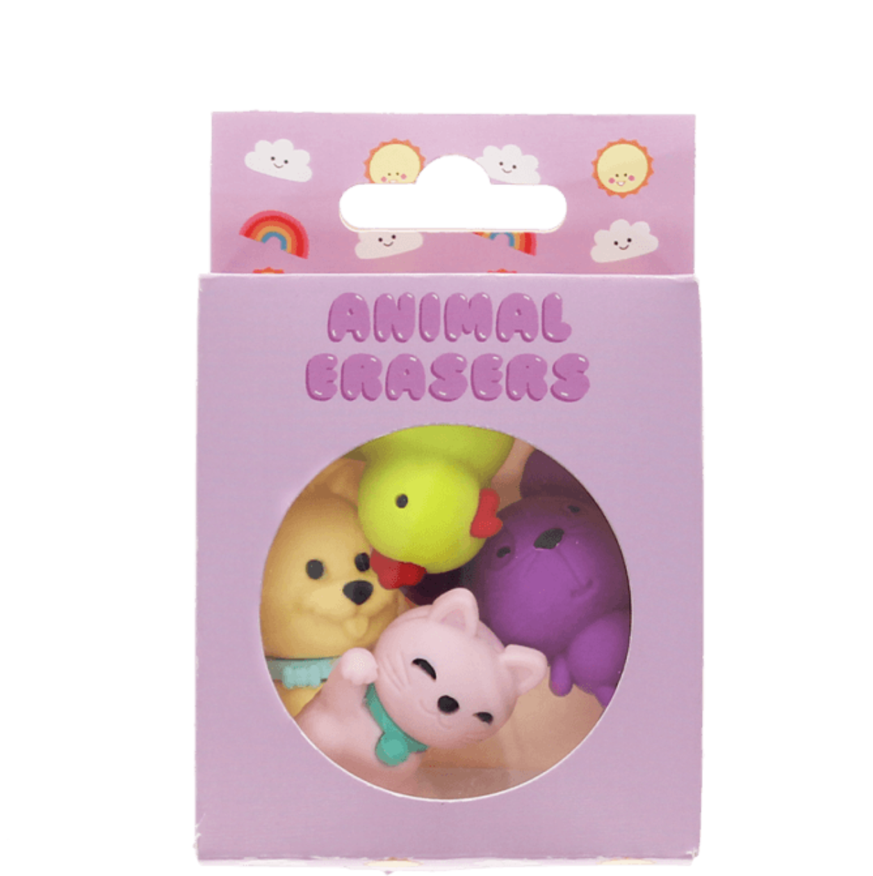 Gommes Animaux - Set de 4