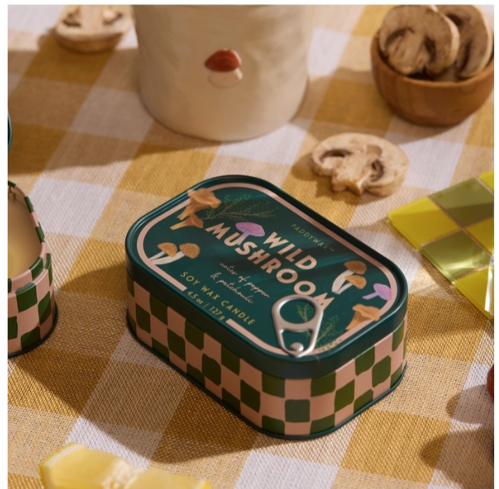 Bougie parfumée Bistro Tin - Wild mushroom