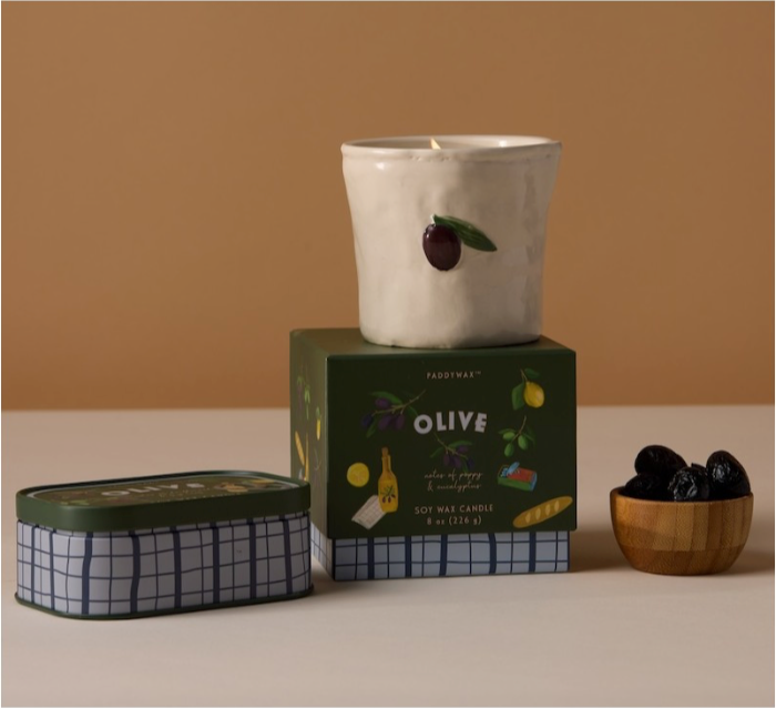 Bougie parfumée Bistro Tin - Fig & Olive