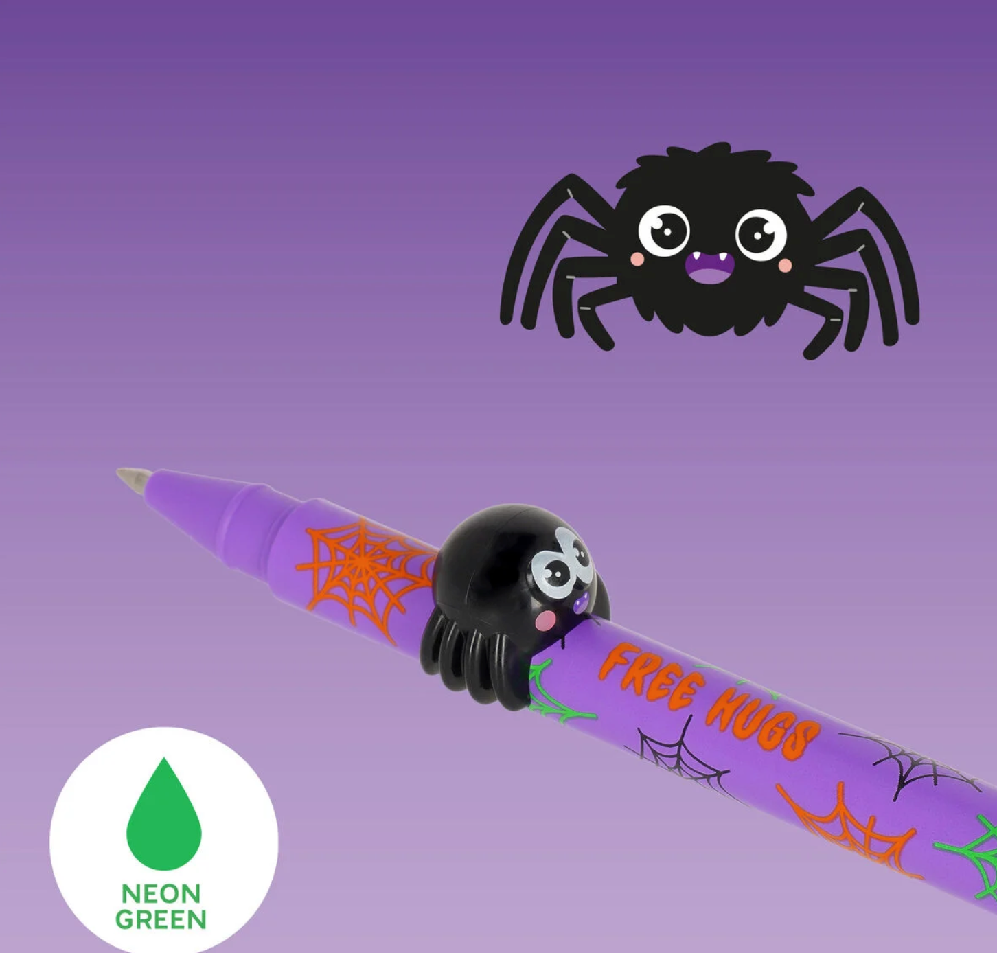 Legami Stylo Gel Effaçable Lovely Friends 0.5mm - Spider