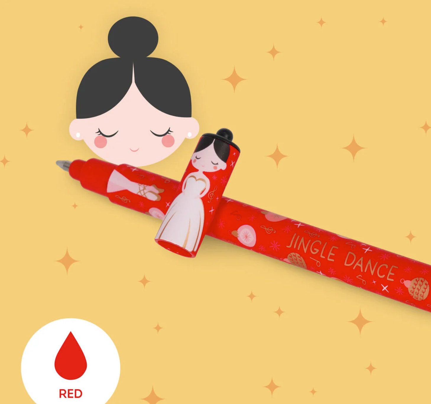 Legami set de 3 Stylos Gel Effaçable 0.7mm - The Nutcracker