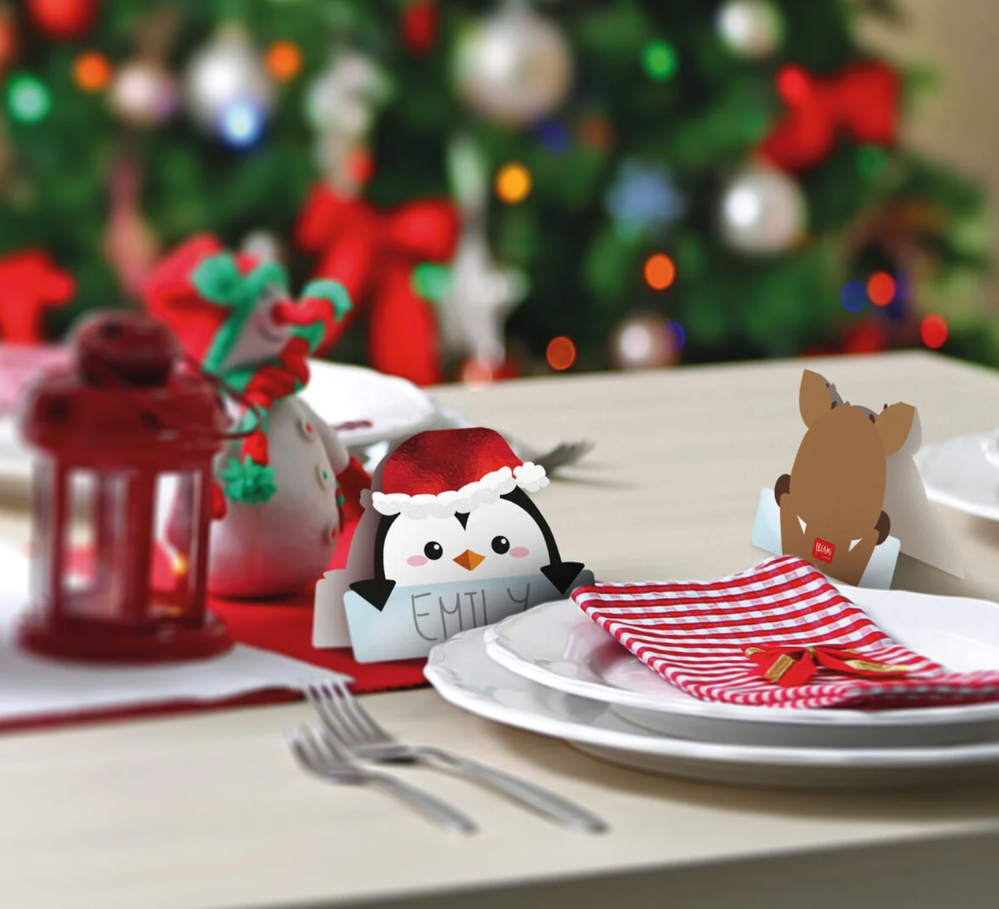 Legami set de 12 marque-places Noël