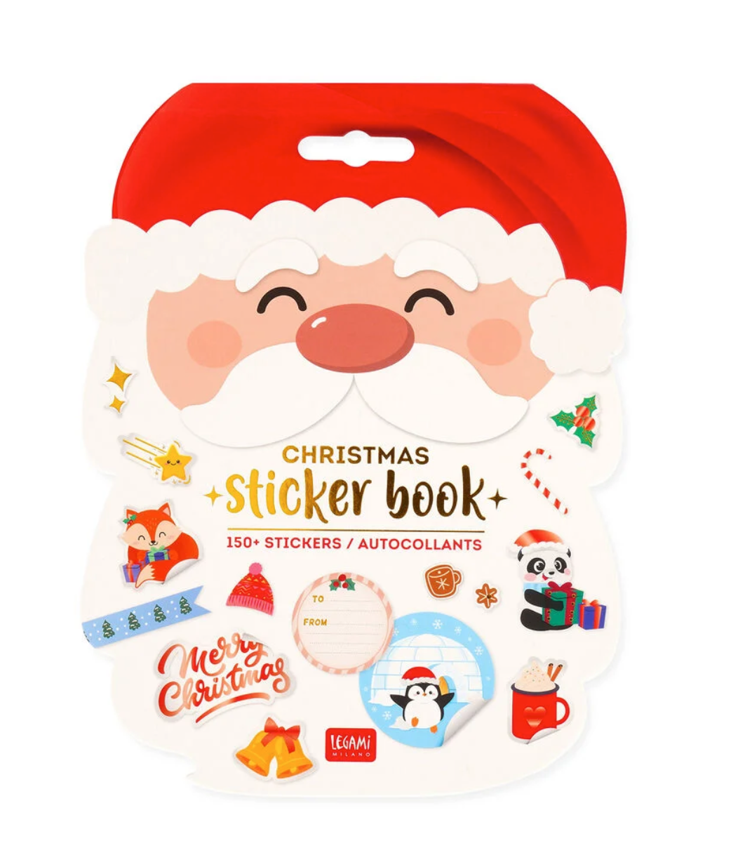 Legami Stickers book Santa Claus