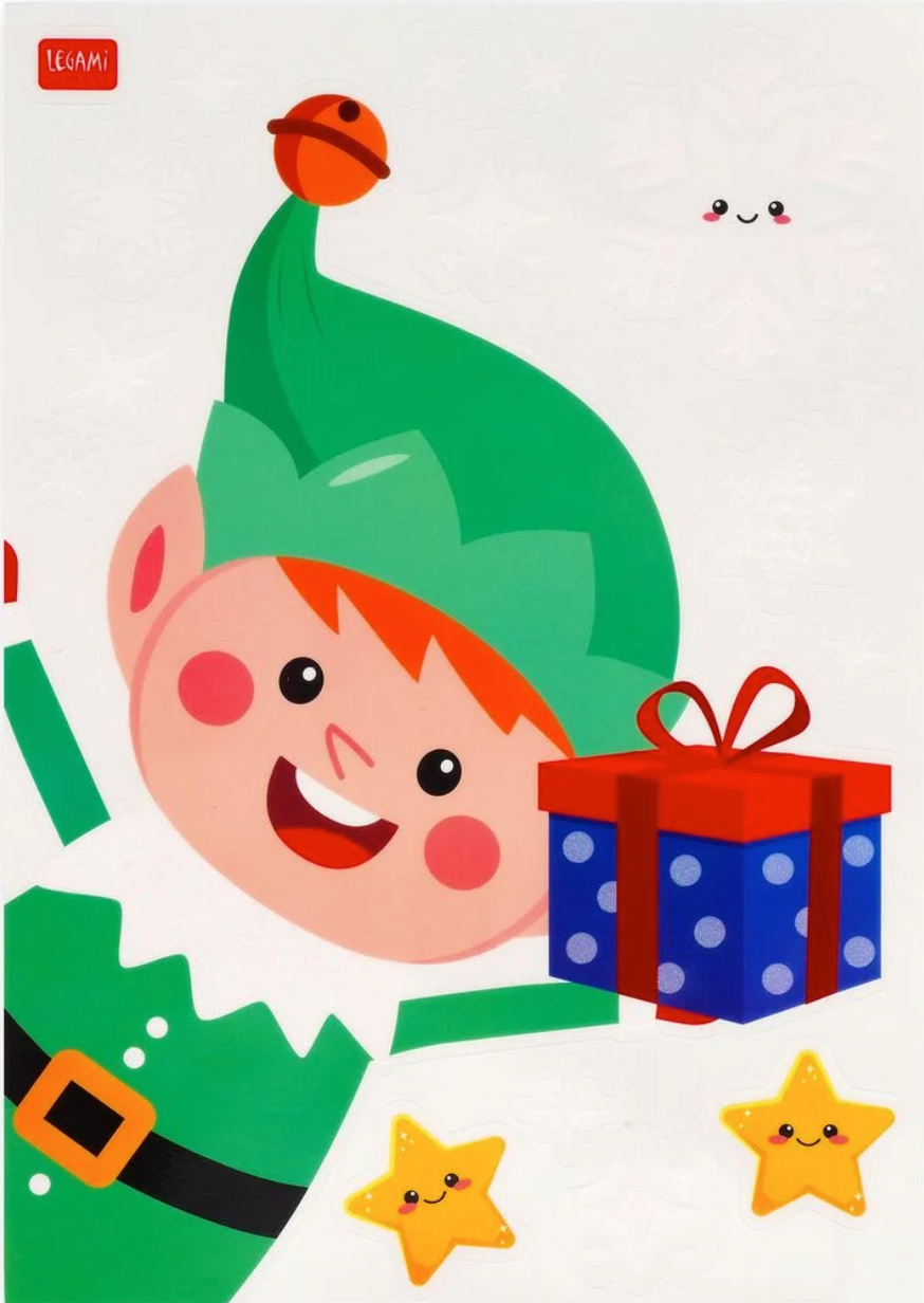 Legami Stickers fenêtre Xmas Windo-wow