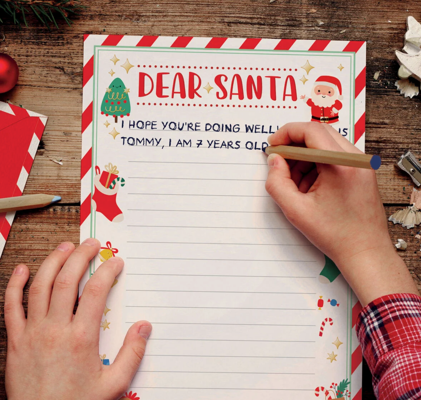 Legami Kit lettre au Père Noël