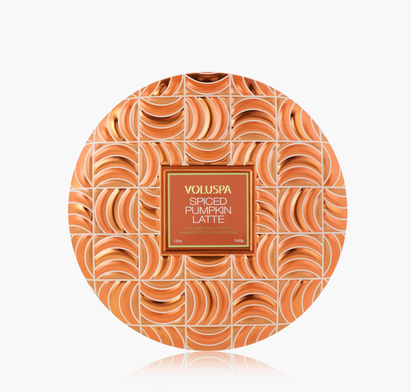 Voluspa bougie parfumée 3 mèches - Spiced pumpkin latte