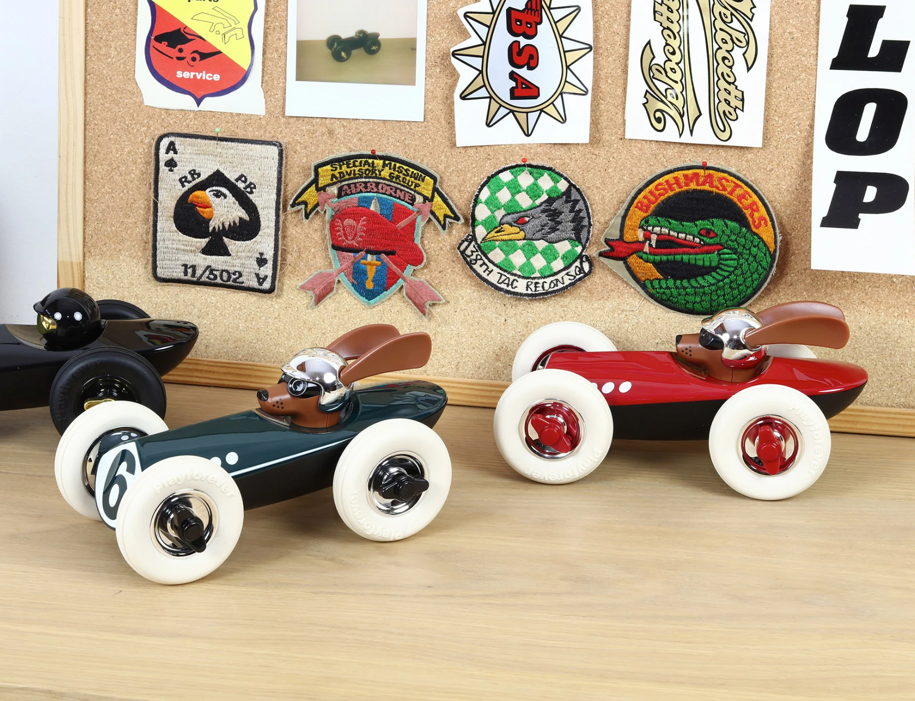 Voiture Rufus Weller - Vert