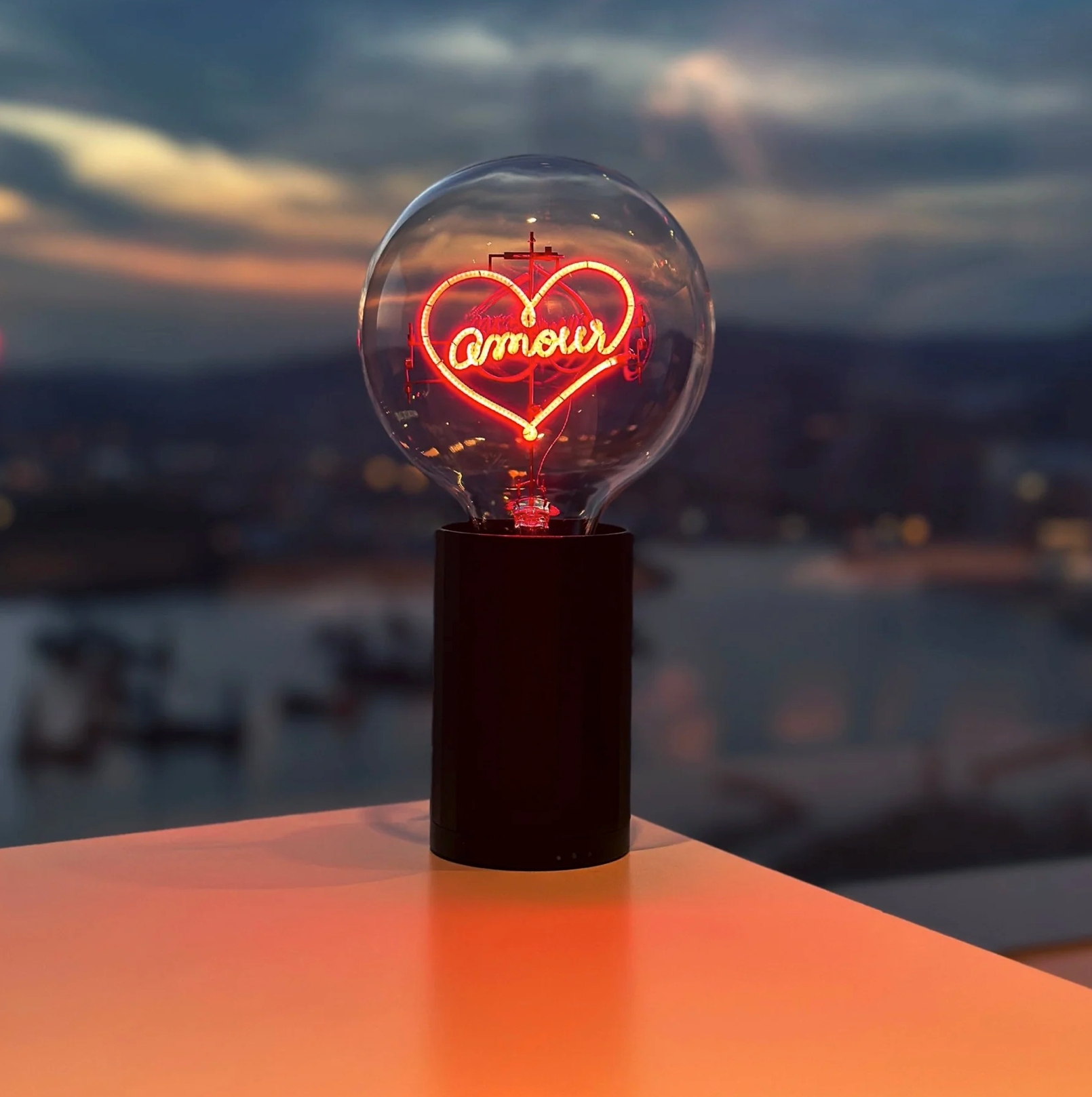 Ampoule Amour - pour socle portable sans fil