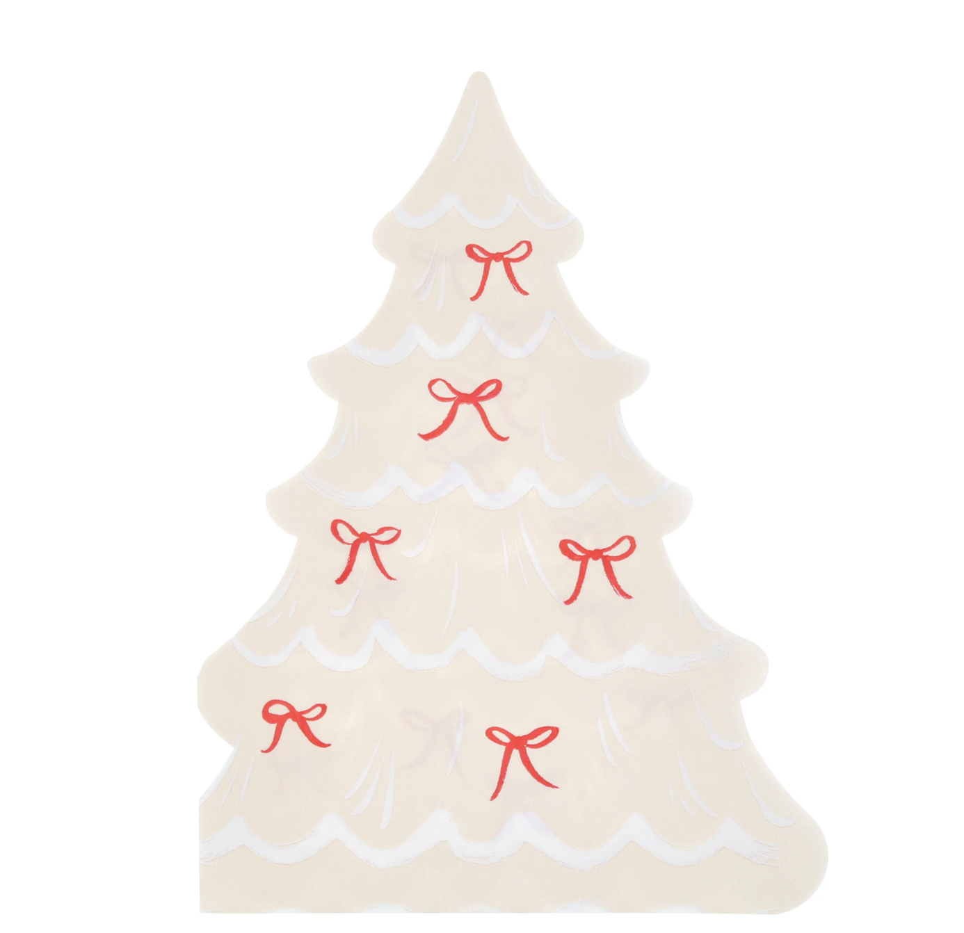 Serviette Sapin de Noël