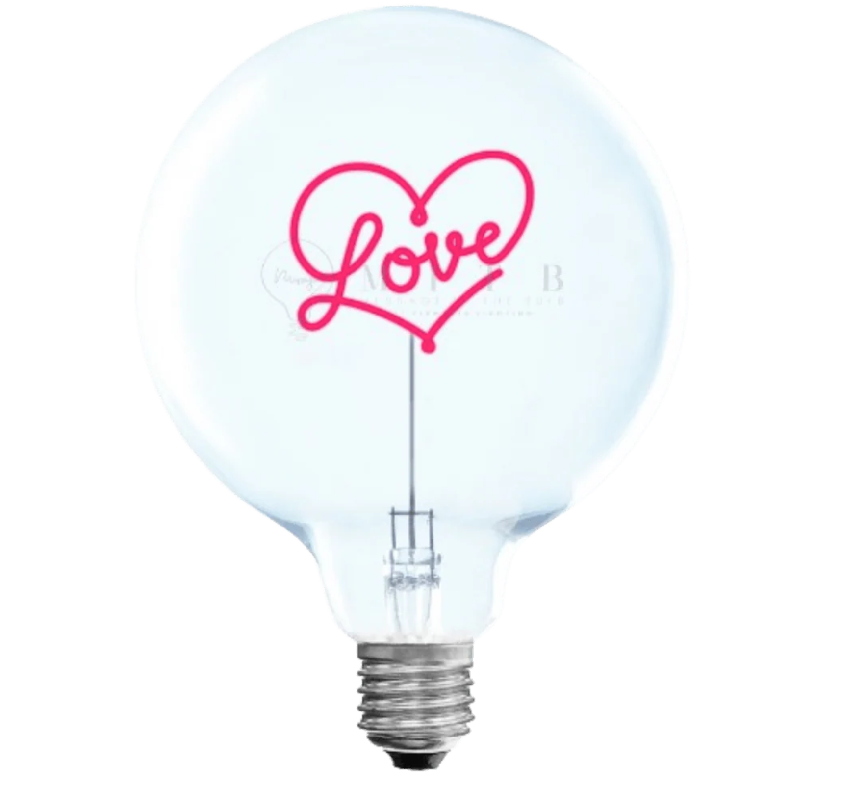 Ampoule Love pour socle portable sans fil