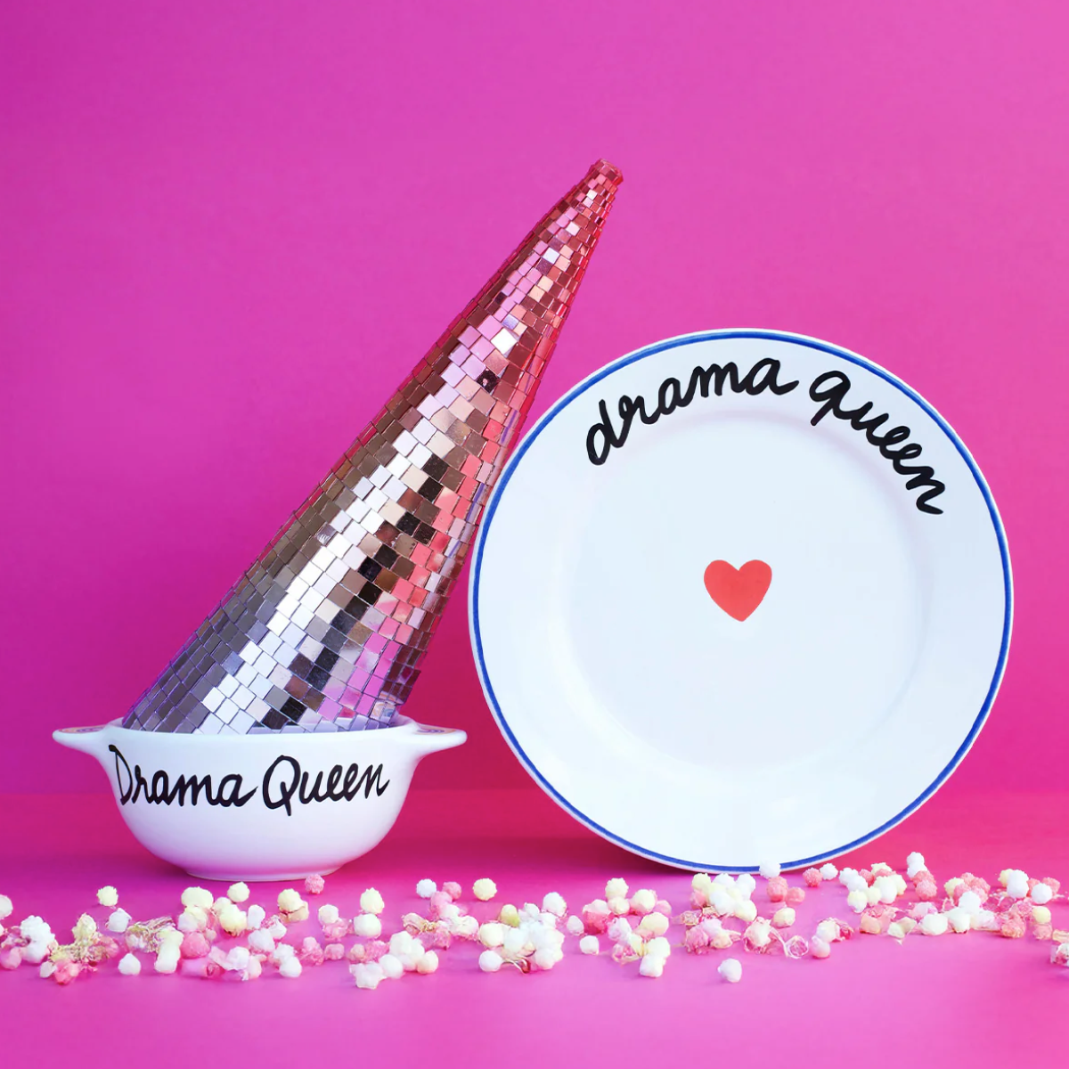 Assiette famille - Drama Queen