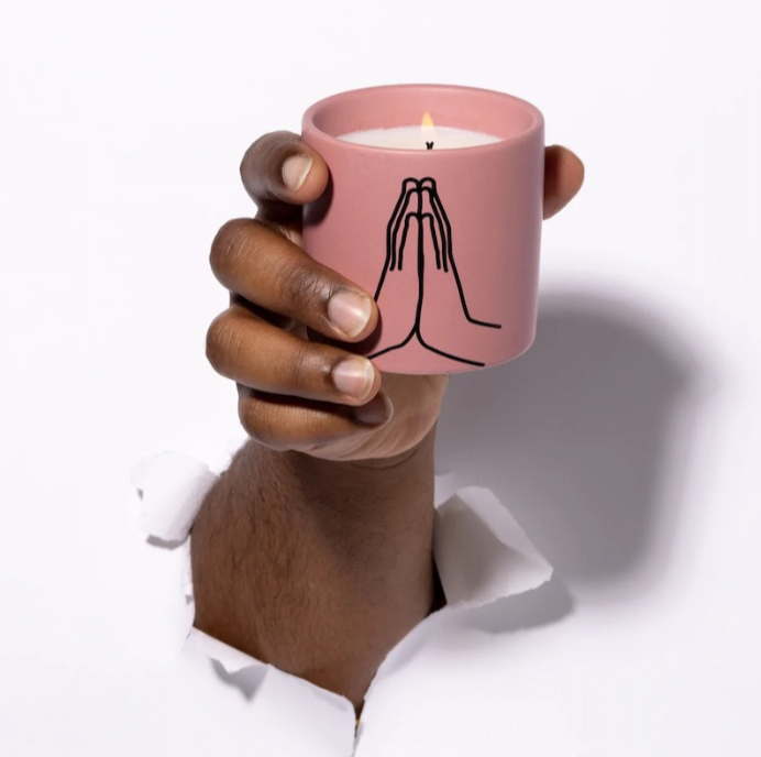 Bougie parfumée - Mauve Thankful for you