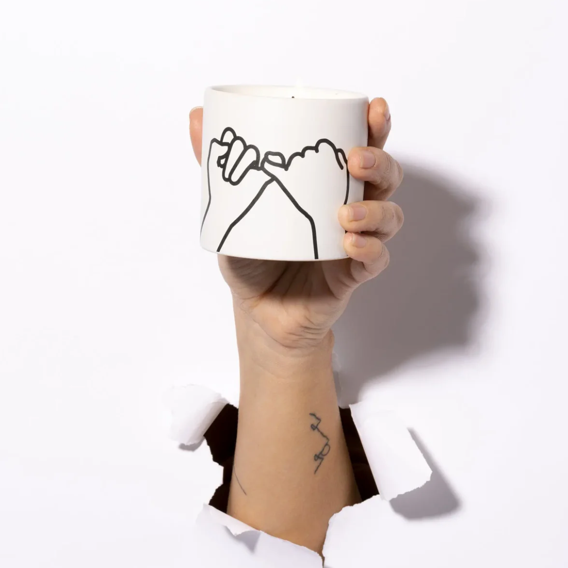 Bougie parfumée - White Pinky promise