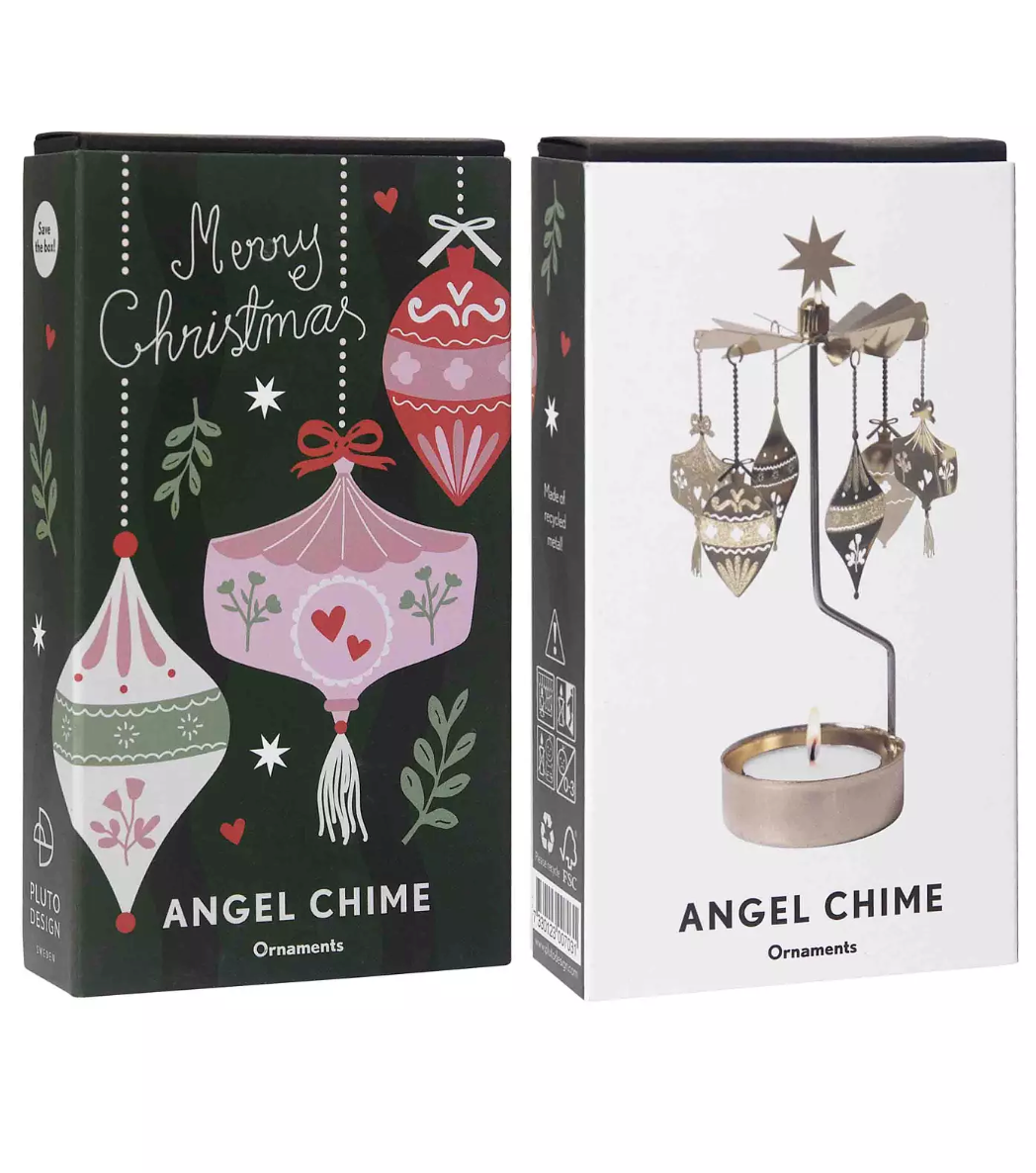Carrousel bougie Noël - Angel chime