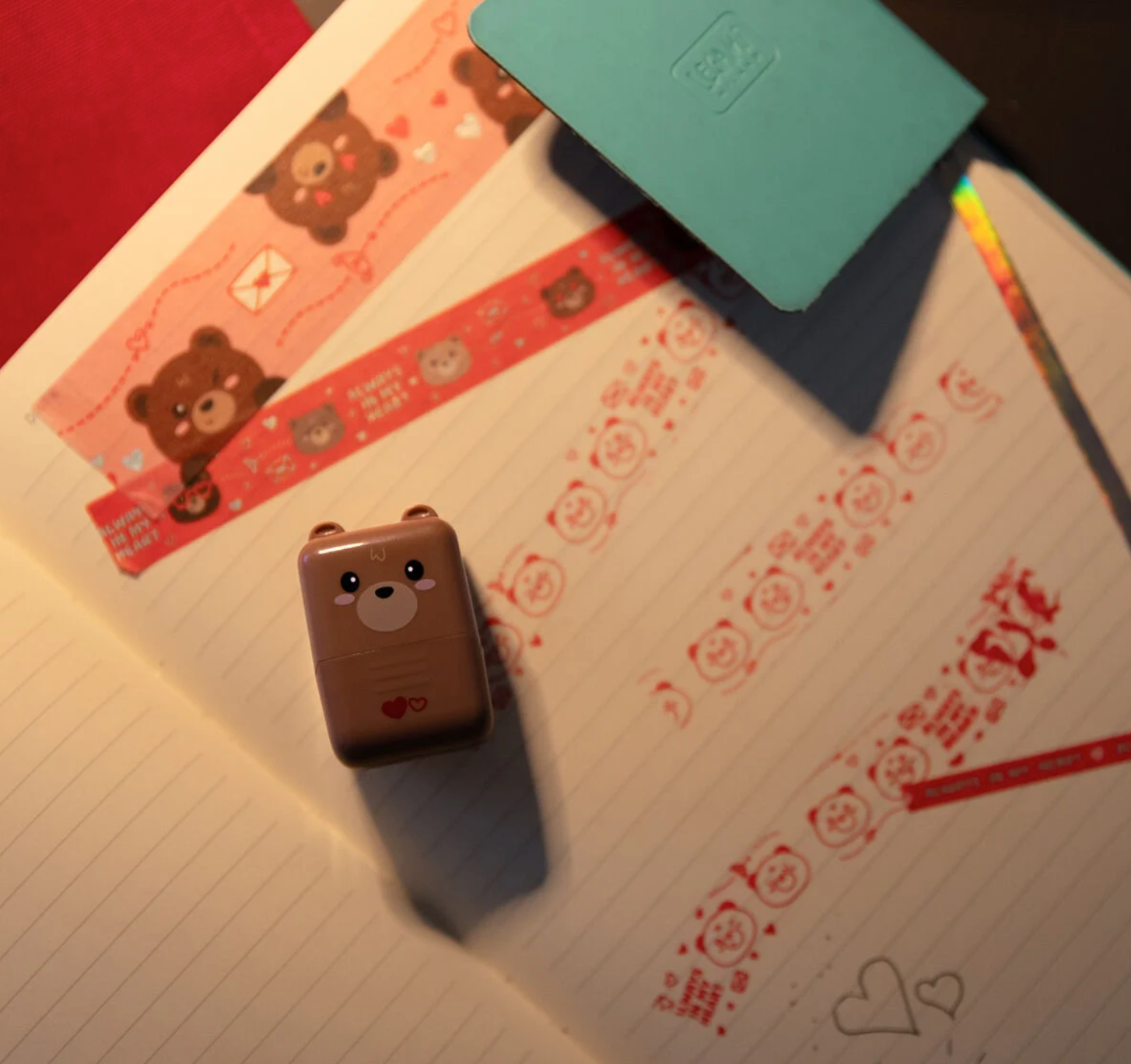 Legami Tampon rouleau décoratif - Teddy bear