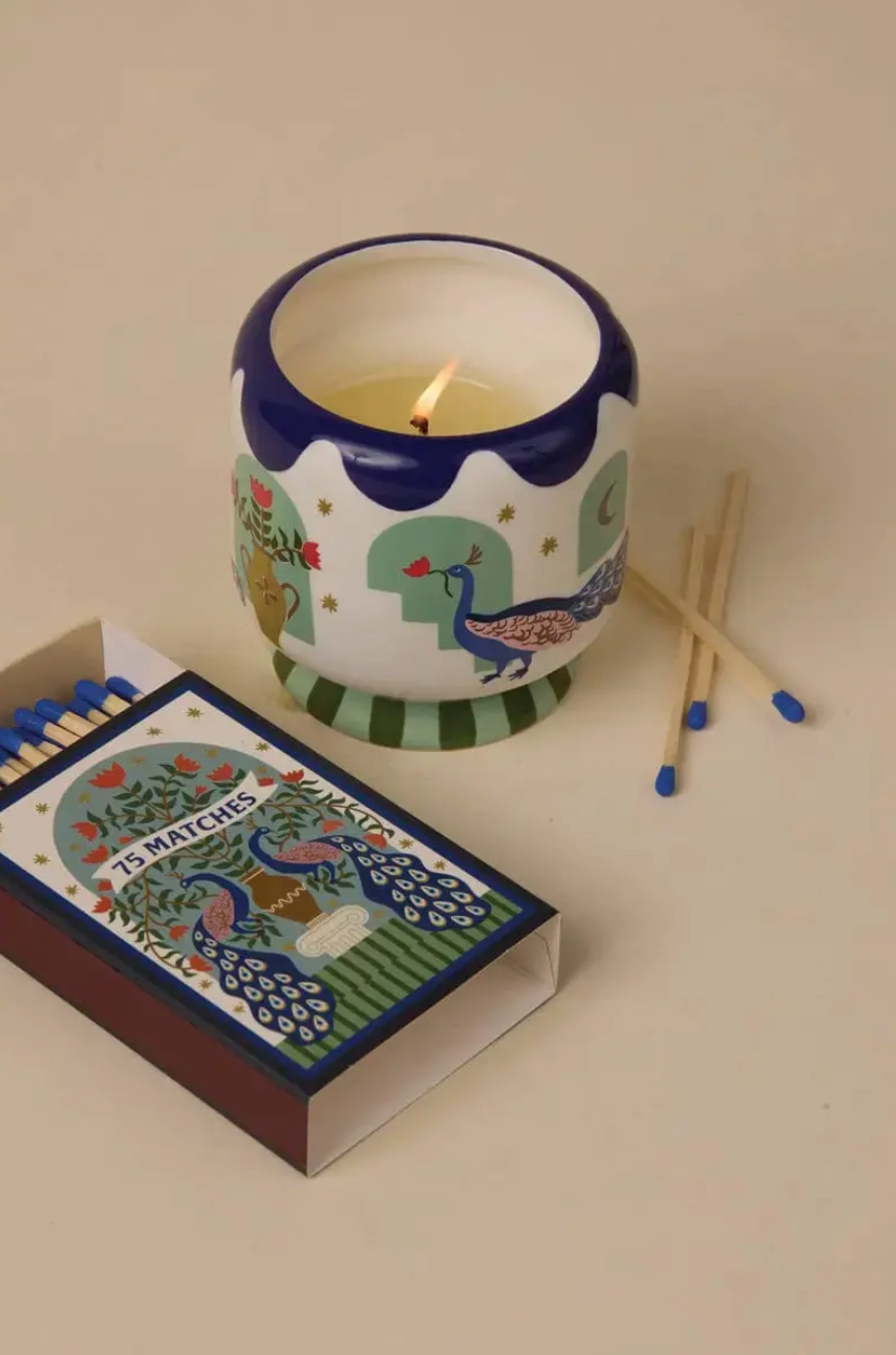 Boite allumettes Adopo - Peacock