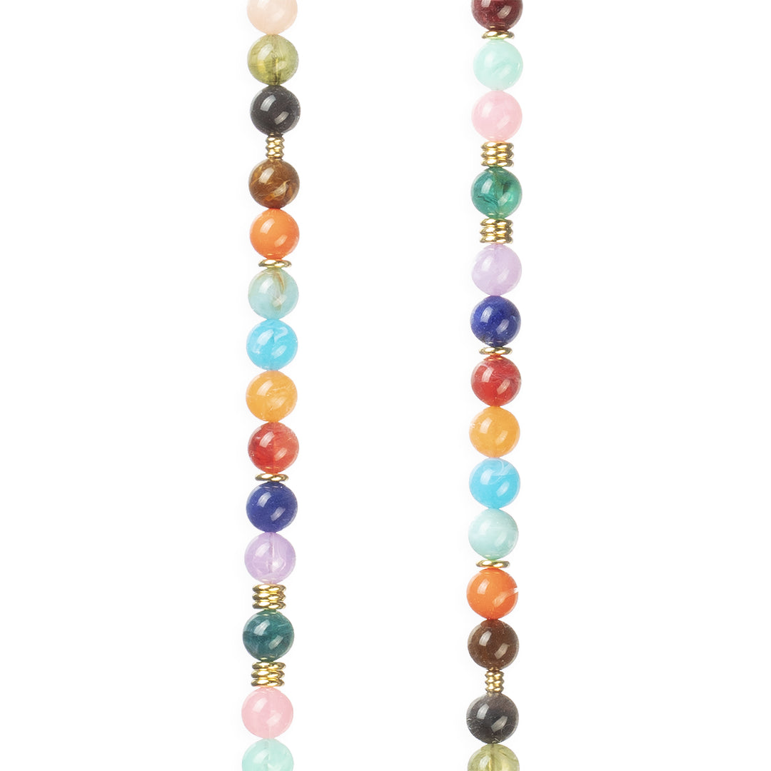 Chaîne de téléphone Bijou - Harper perles multicolores