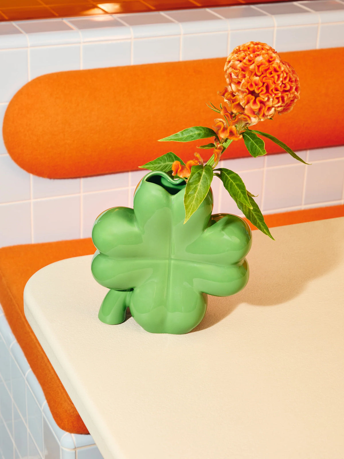 Vase trèfle