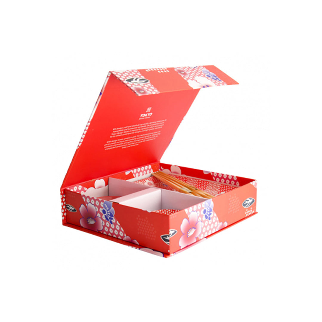 Coffret Sushis Flower - Rouge