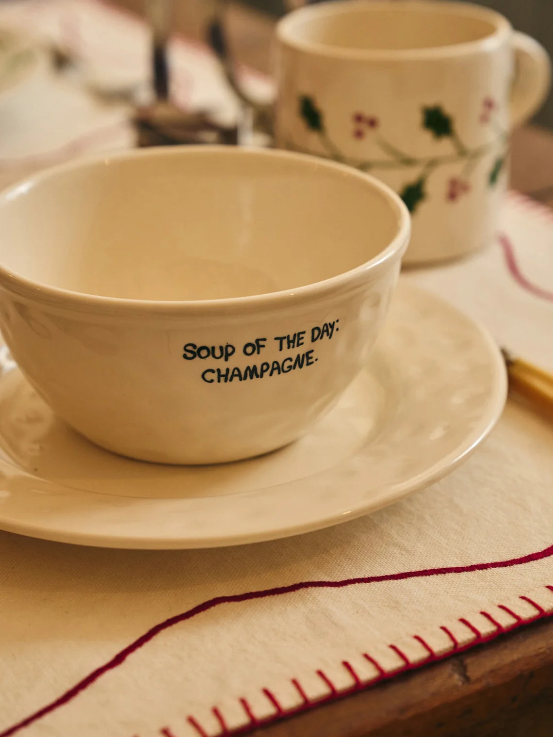 Bol Soup of the day Champagne