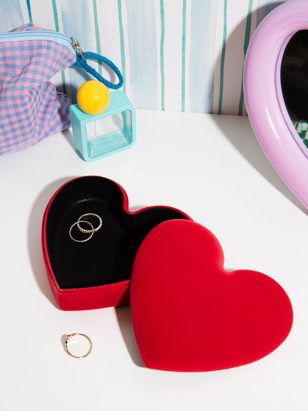 Boîte à bijoux - Love red