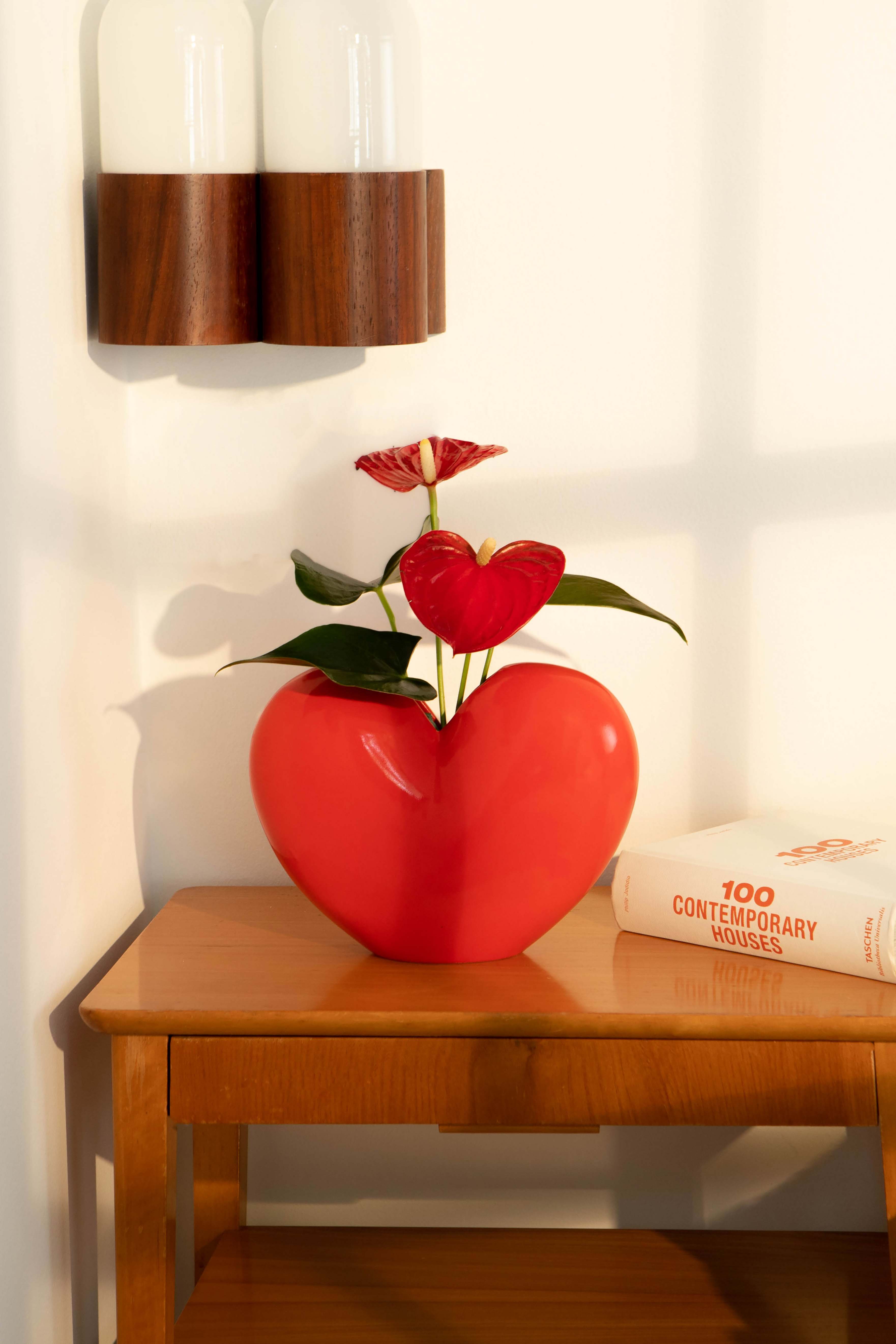 Vase - Coeur Rouge