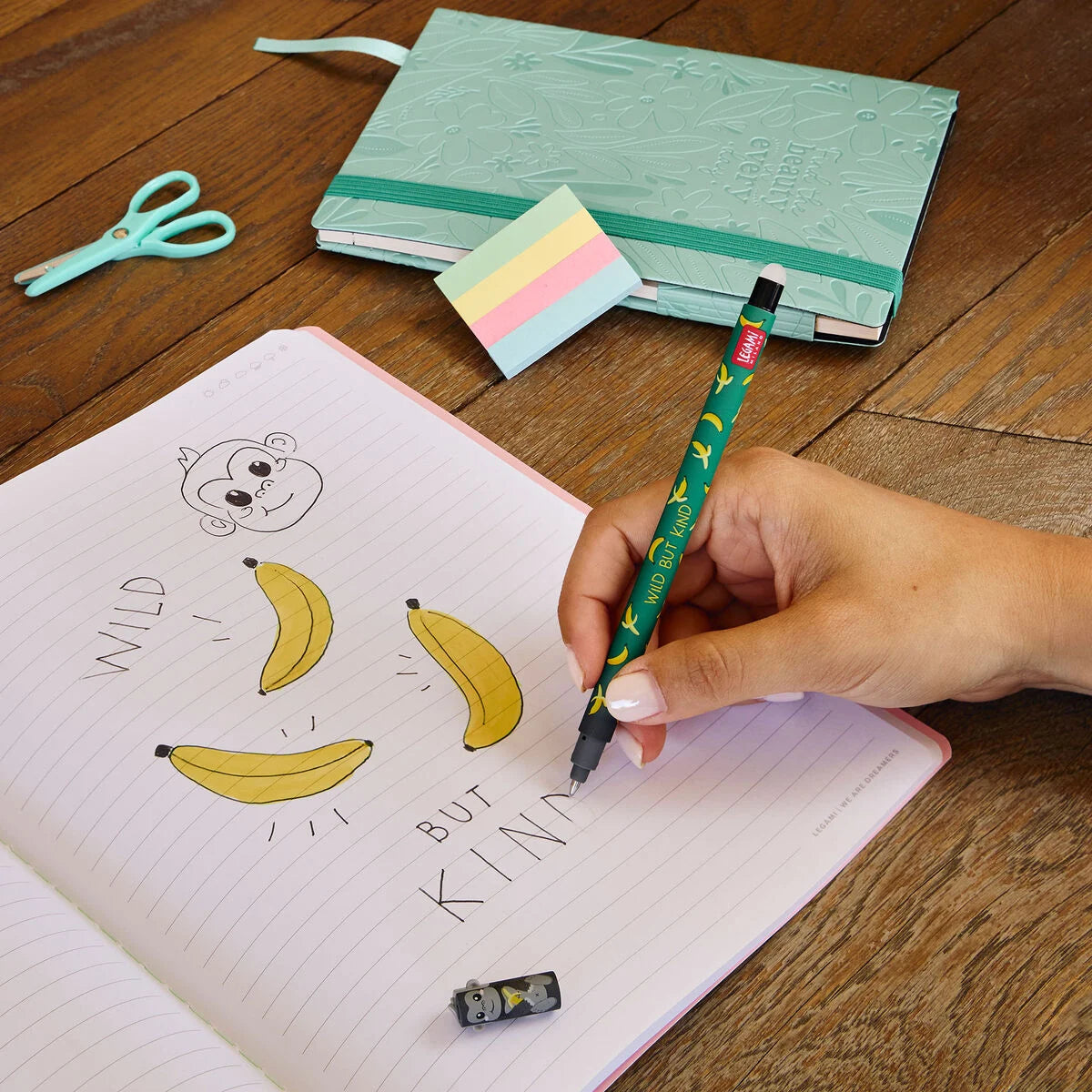 Legami Stylo Gel Effaçable 0.7mm - Gorilla