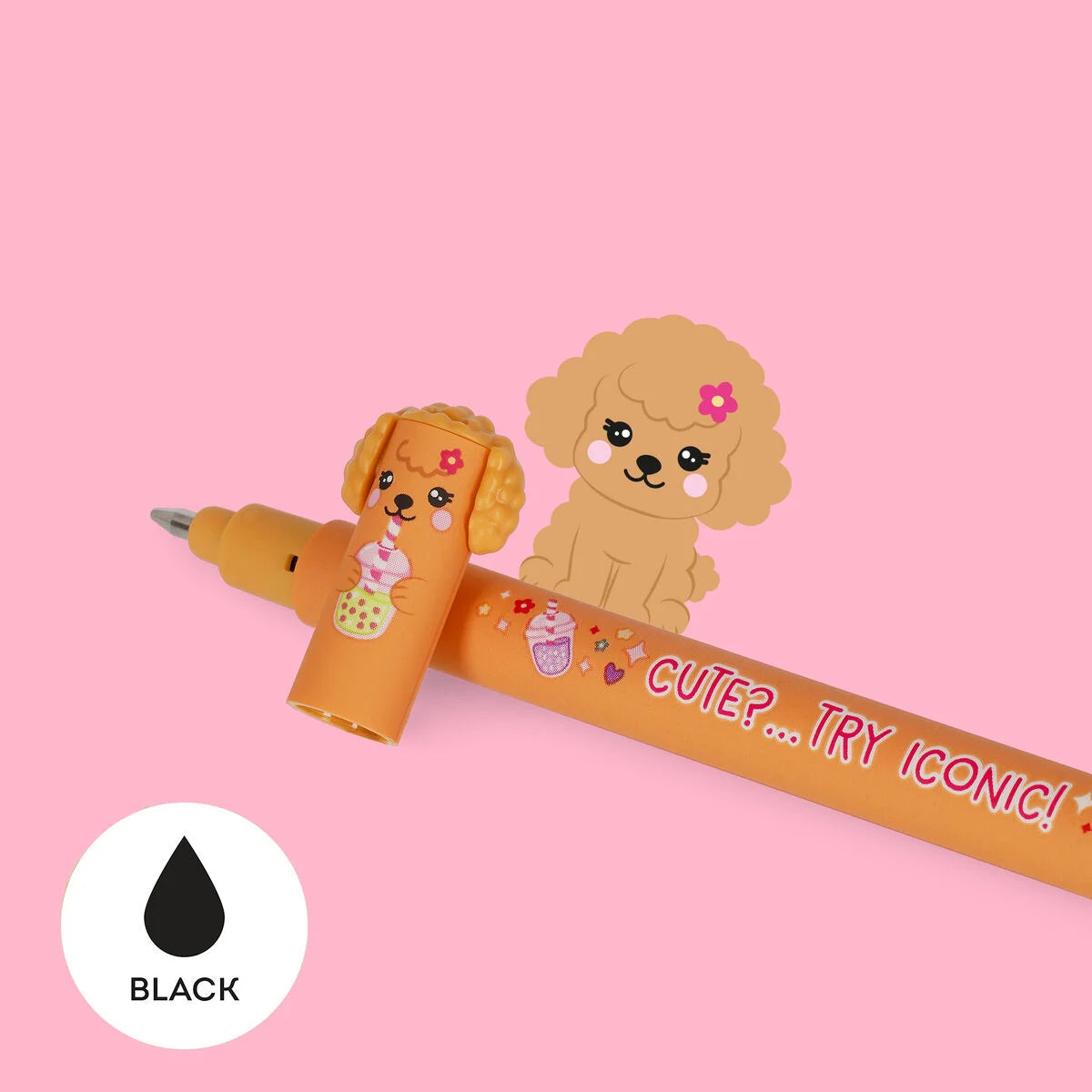 Legami Set de 3 stylos effaçables - Fur ever friends