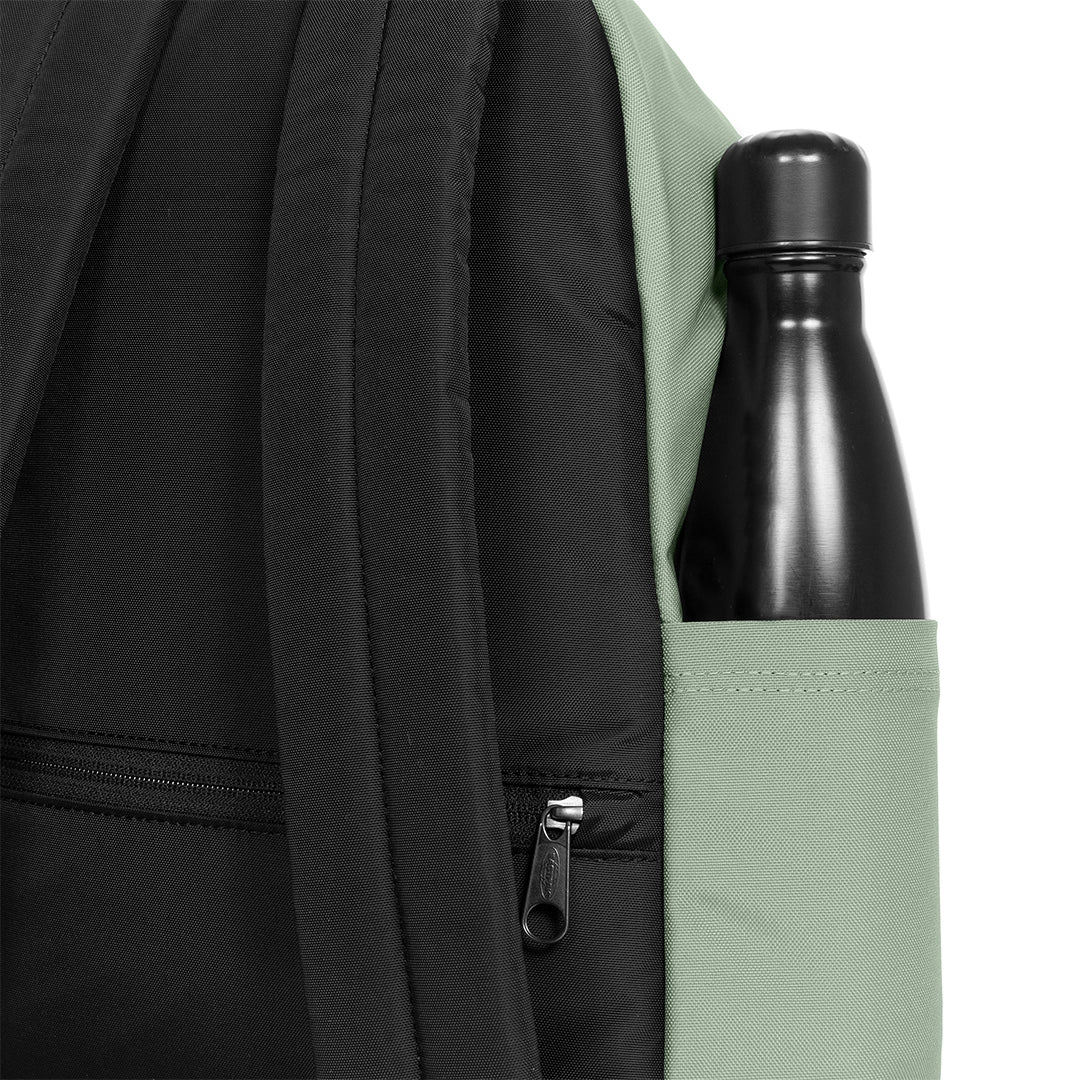 Sac à dos Eastpak Day Pak'R Frosty Mint, gros plan poche latérale