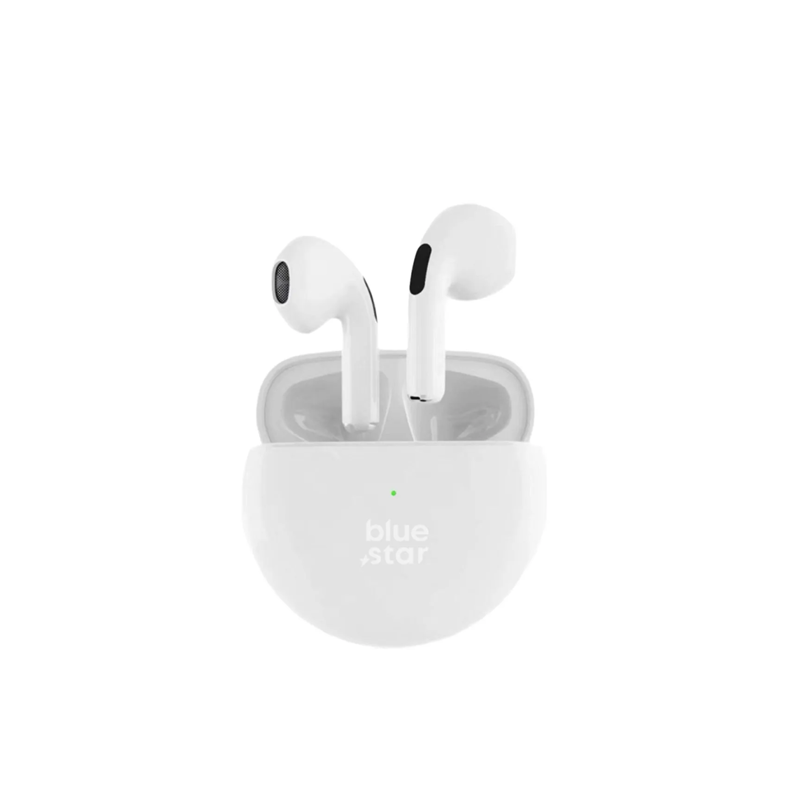 Écouteurs Bluetooth 5.3 blanc.