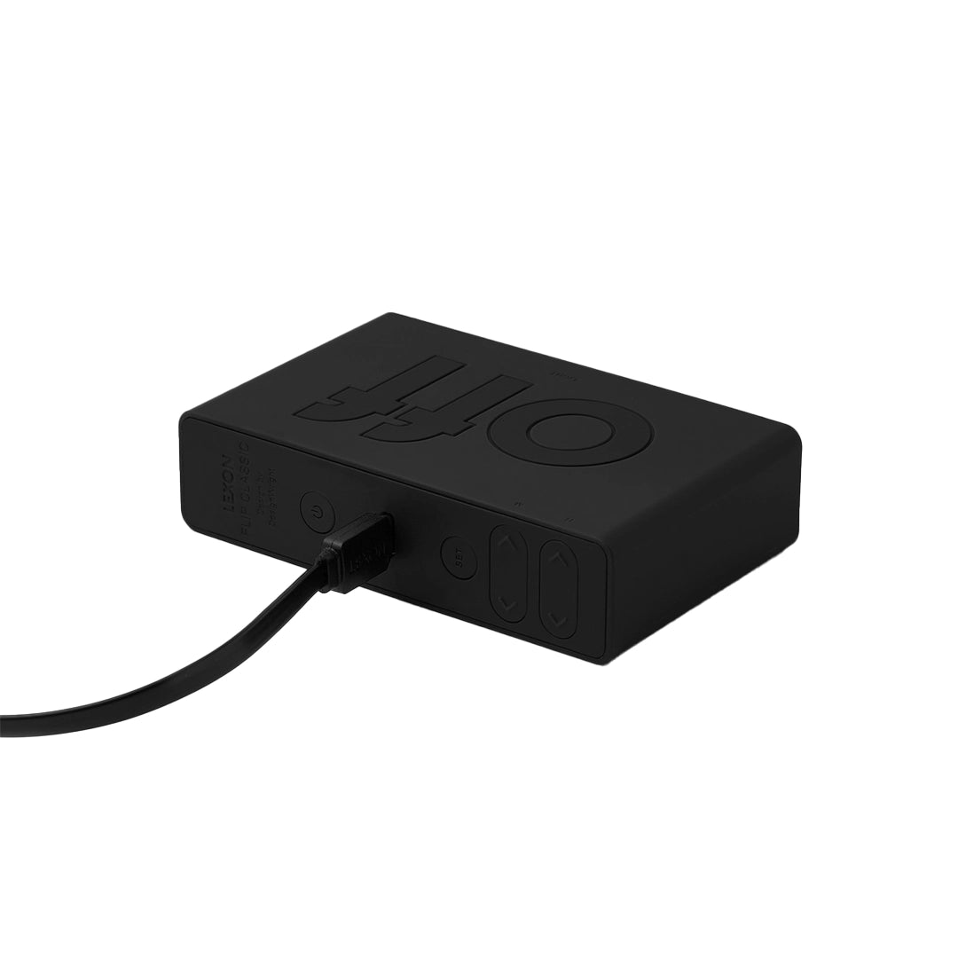 Réveil Flip Classic - Noir