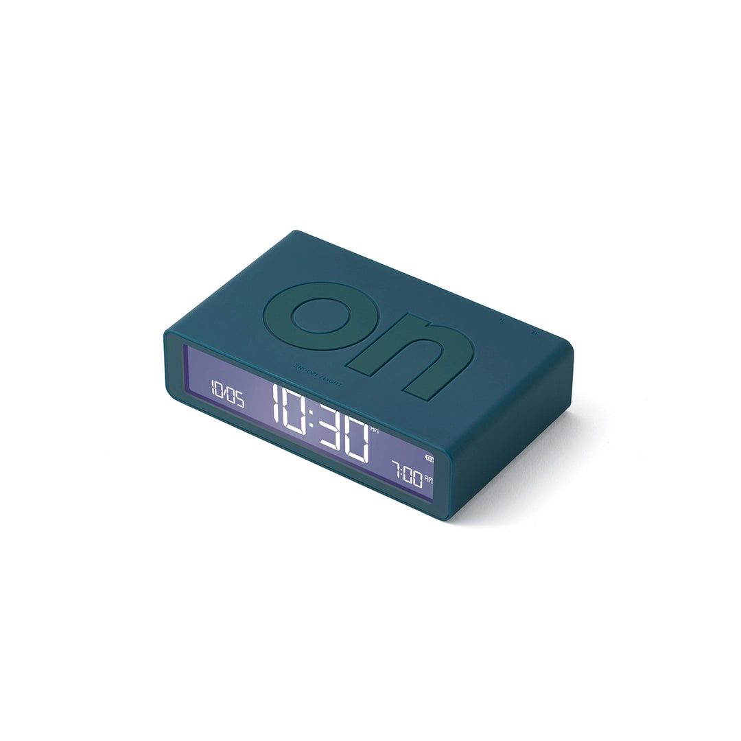 Réveil Flip Classic - Bleu canard