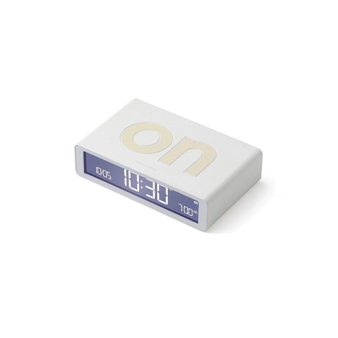 Réveil Flip Classic - Blanc