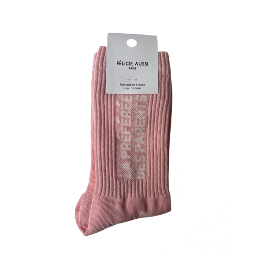 Chaussettes - La préférée des parents 36/40 rose