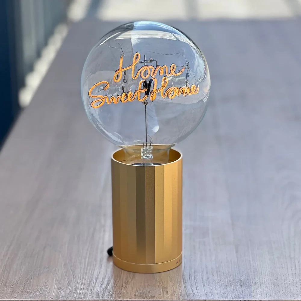 Ampoule Home sweet home pour socle portable / H 17 cm