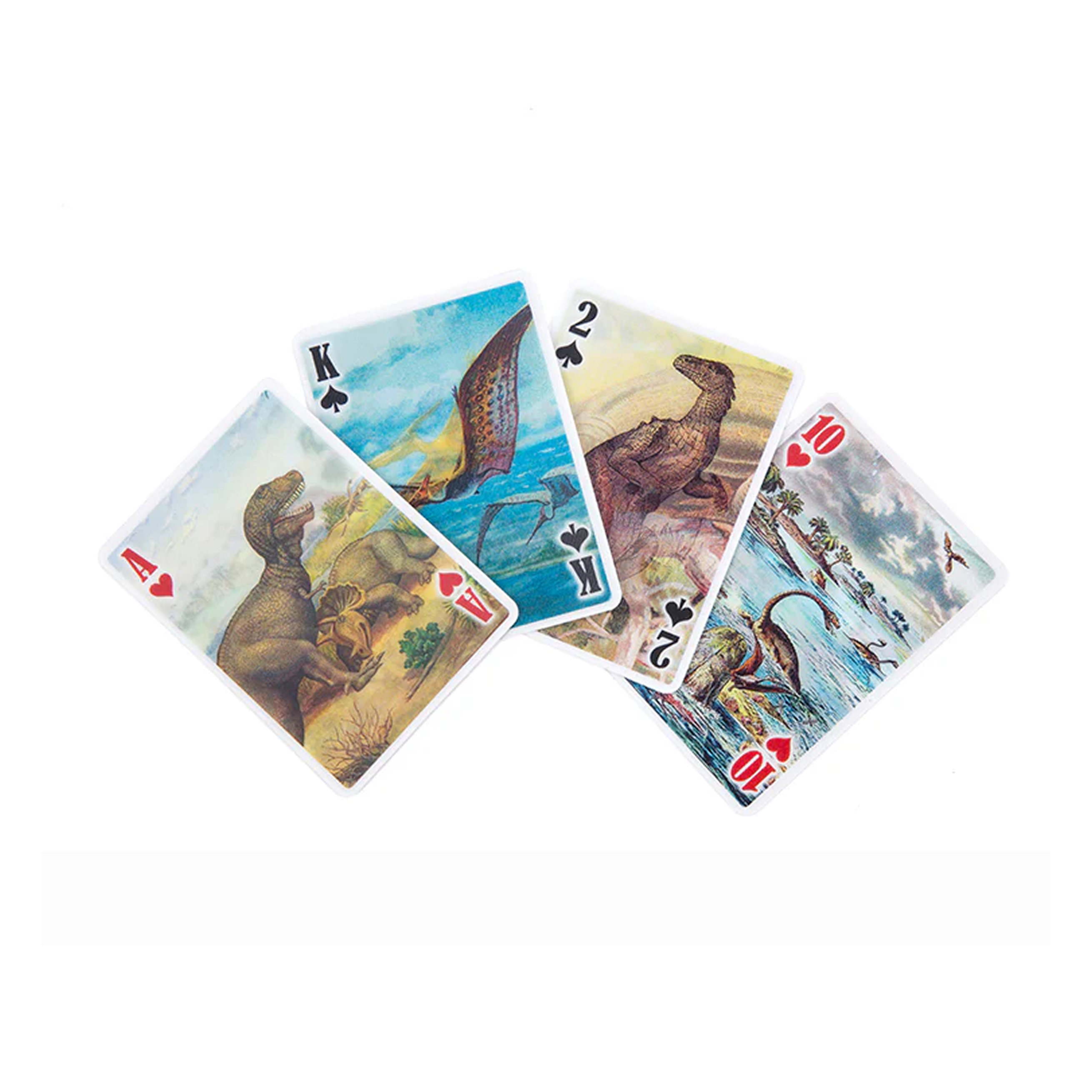 Jeu de carte dinosaure.