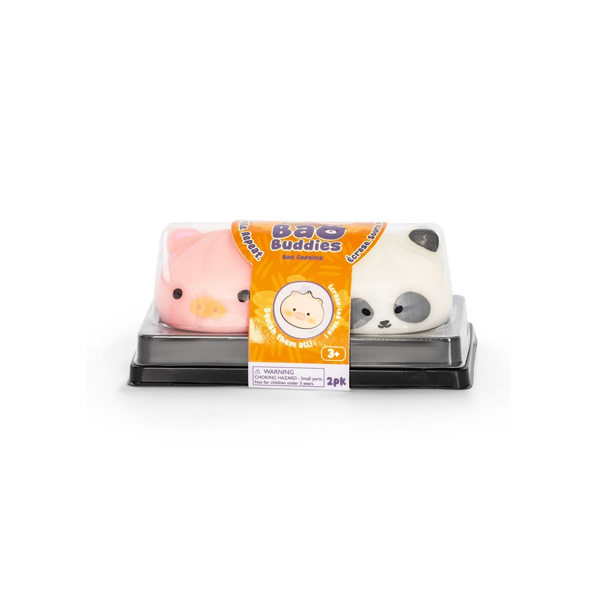 Jouet anti-stress - bao buddies panda et cochon