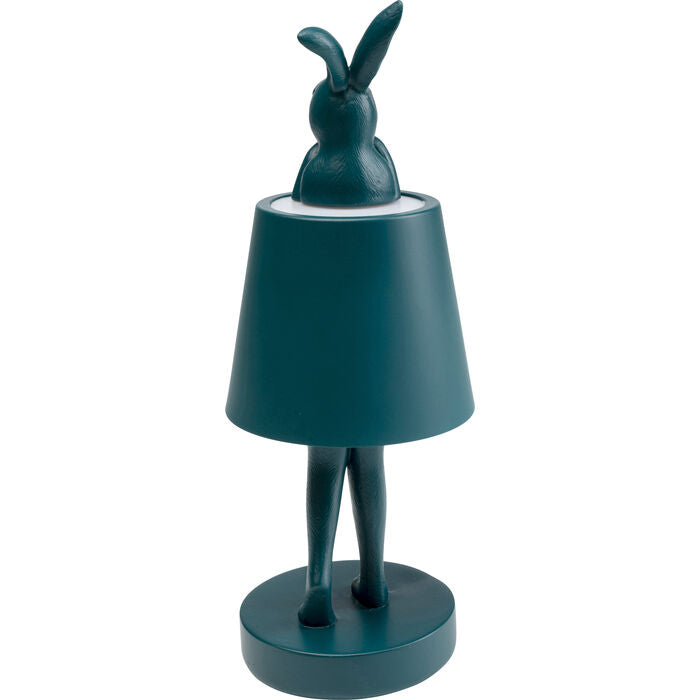 Lampe de table LED Lapin sans fil outdoor - Pétrole