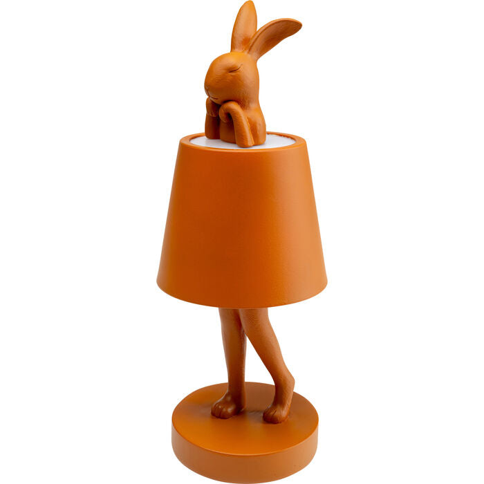 Lampe de table LED Lapin sans fil outdoor - Orange