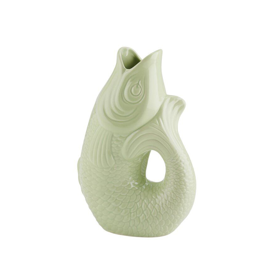 Vase Monsieur Carafon h.31 cm - Vert pale