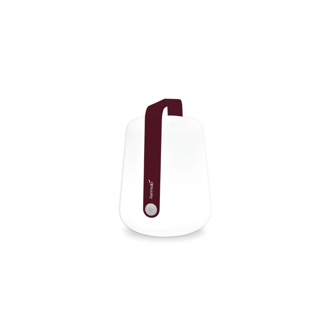 Fermob Lampe rechargeable Balad H 25 cm - Noir cerise